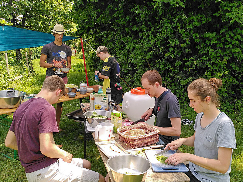 Nachhaltig Kochen für Gruppen