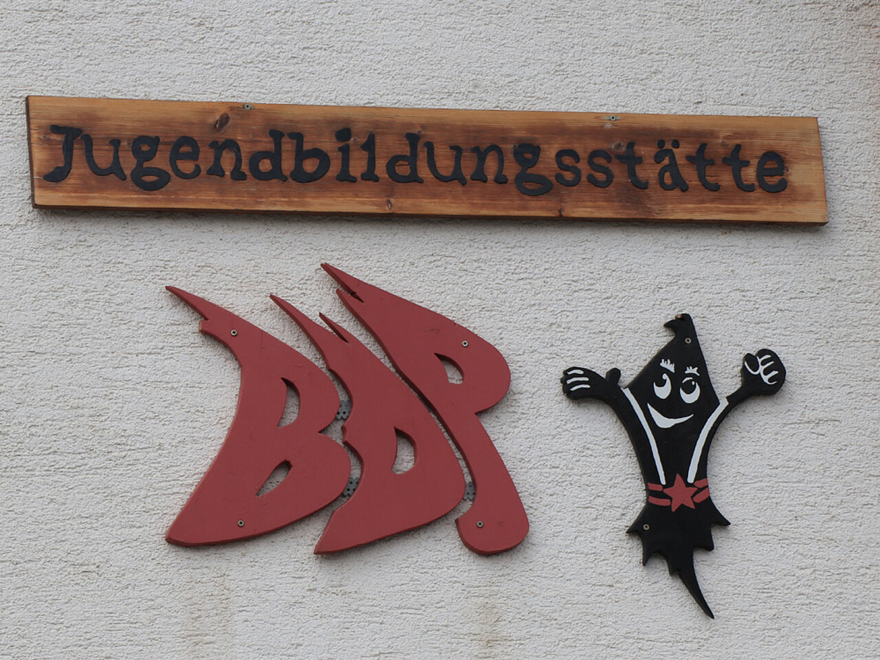 Eingangsschild der Bildungsstätte des BDPs in Kleinbettlingen.