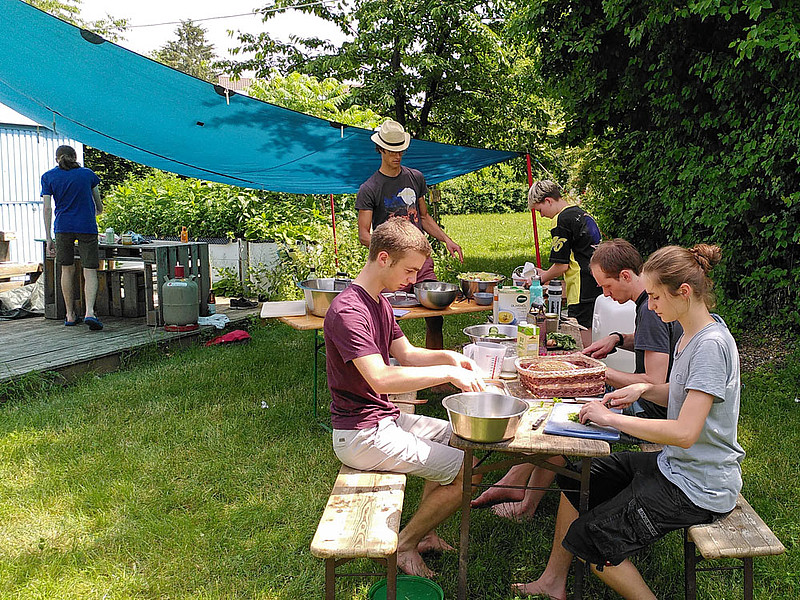 Nachhaltig Kochen für Gruppen