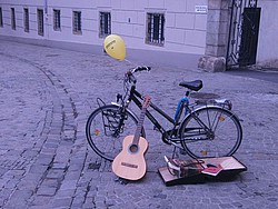 Straßenkunsttour Fahrrad