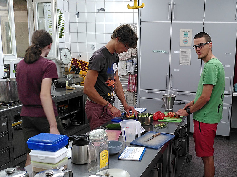 Nachhaltig Kochen für Gruppen